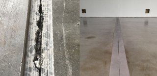 Dilatatievoeg betonvloer herstellen